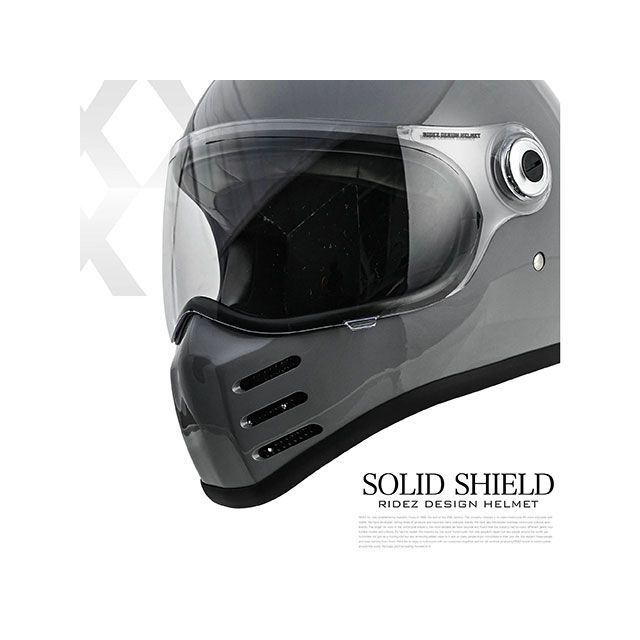 ライズ X HELMET バイク用フルフェイスヘルメット(グロスグレー ライズ X HELMET バイク用フルフェイスヘルメット(グロスグレー