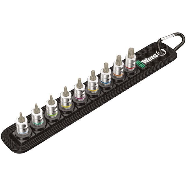 ヴェラ 003882 差込角1/4DR 9点組トルクスビットソケットセット ホールド仕様 WERA 11,185円