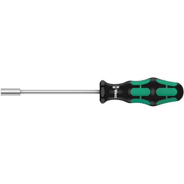 ヴェラ 029435 クラフトフォームハンドル ナットドライバー 対辺12mm 軸長125mm WERA