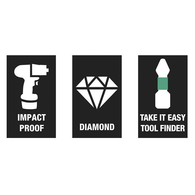 ヴェラ 057775 15本組 差込6.35mm インパクトトルクスビットセット サイズTX25 全長25mm WERA