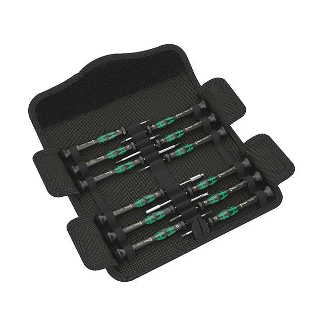 ヴェラ 073677 12本組 精密ドライバーセット 収納ポーチ付 WERA