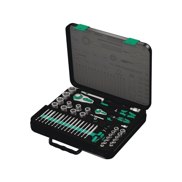 ヴェラ 160785 43点組 Zyklop SpeedラチェットKraftformドライバーハンドルソケットビットセット 収納ケース付 WERA 51,021円