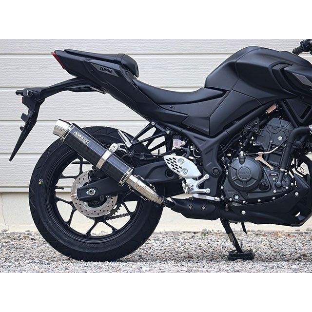 ダブルアールズ YZF-R25/MT-25 JMCA スリップ ラウンド・カーボン 
