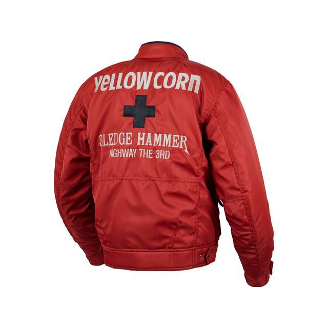 YELLOW CORN SLEDGE HAMMER レッドジャケット CORN YELLOW SLEDGE HAMSTEAK レディースM LL