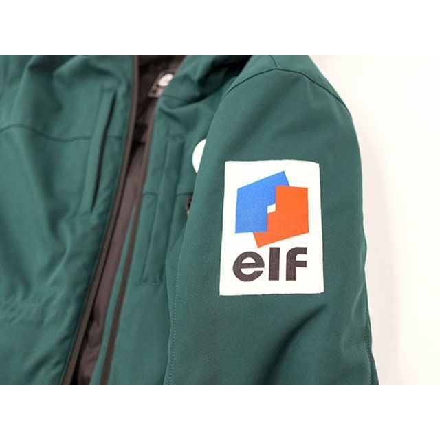 小妖精 ライディングウェア 2025-2026秋冬ひな型 EJ-W122 クラシックロゴジャケット（黒いこと） 大きさ L elf riding w…