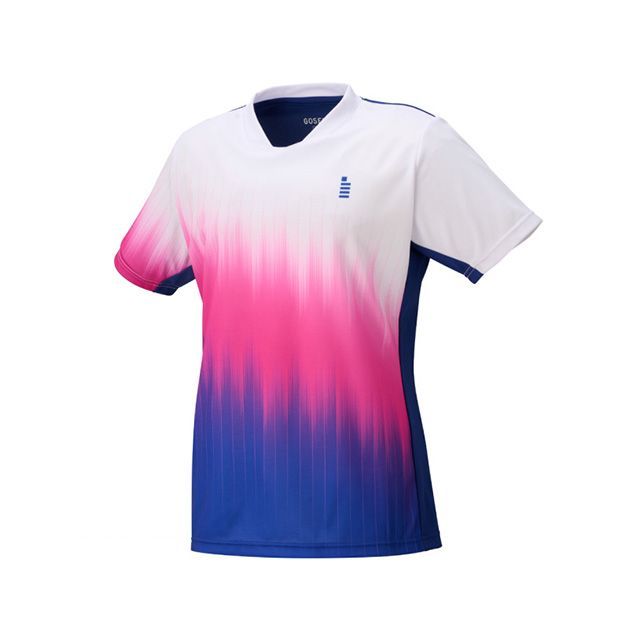 ゴーセン T2541 レディース ゲームシャツ（ホワイト） サイズ O GOSEN