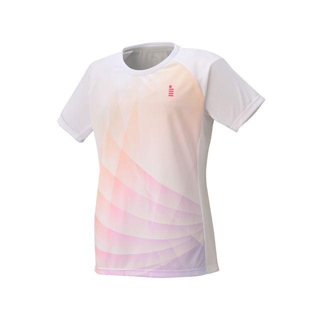 ゴーセン T2551 レディース ゲームシャツ（ホワイト） サイズ S GOSEN