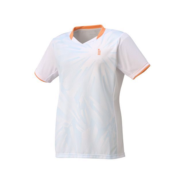 ゴーセン T2553 レディース ゲームシャツ（ホワイト） サイズ O GOSEN