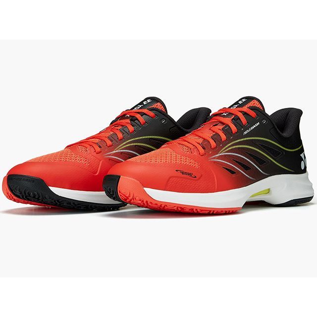 ヨネックス SHTAD5GC パワークッションエアラスダッシュ5GC（フレイムレッド/ブラック） サイズ 28.0cm YONEX