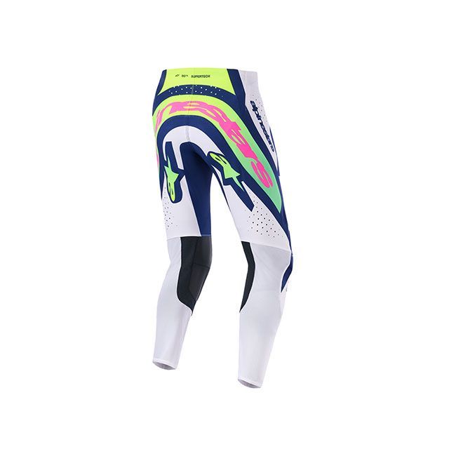 アルパインスターズ スーパーテック パンツ ビスタ（ライトグレー/イエロー/フローブルー） サイズ 32 Alpinestars_1