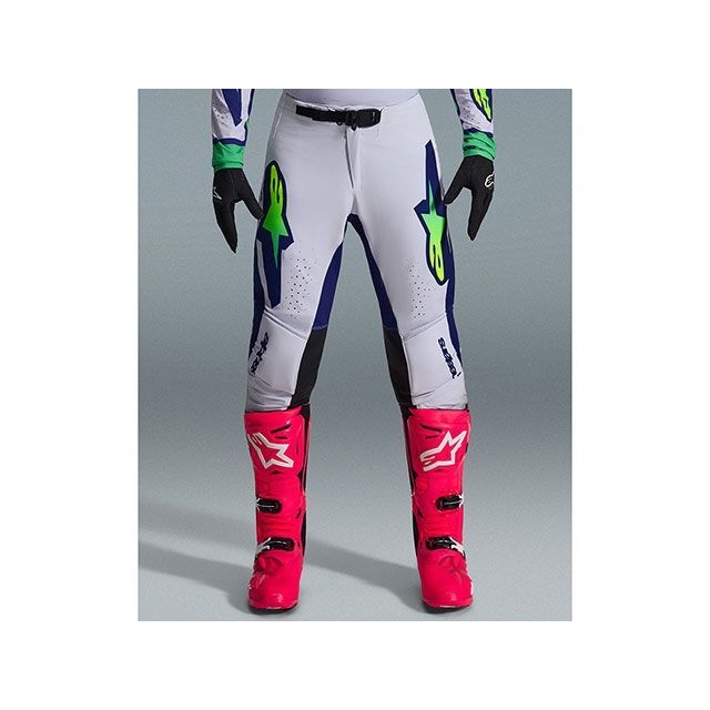 アルパインスターズ スーパーテック パンツ ビスタ（ライトグレー/イエロー/フローブルー） サイズ 32 Alpinestars_2