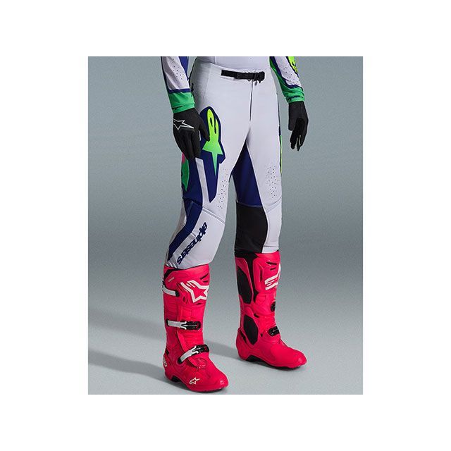 アルパインスターズ スーパーテック パンツ ビスタ（ライトグレー/イエロー/フローブルー） サイズ 32 Alpinestars_3