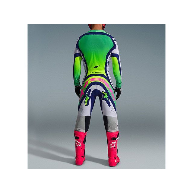 アルパインスターズ スーパーテック パンツ ビスタ（ライトグレー/イエロー/フローブルー） サイズ 32 Alpinestars_6