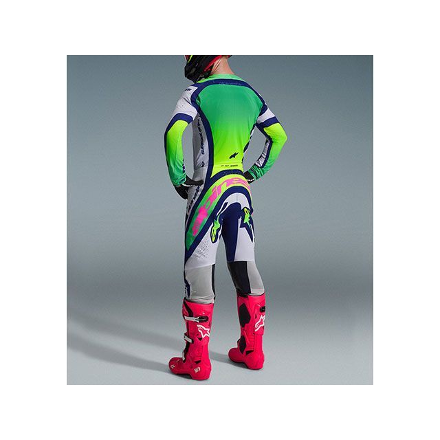 アルパインスターズ スーパーテック パンツ ビスタ（ライトグレー/イエロー/フローブルー） サイズ 32 Alpinestars_7