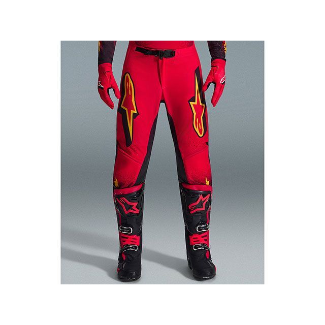 アルパインスターズ スーパーテック パンツ センツ（レッド/ブラック
