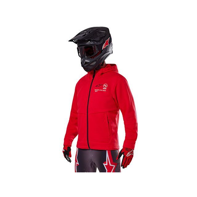 アルパインスターズ レーサー MX フリース（ブライトレッド） サイズ L Alpinestars_2