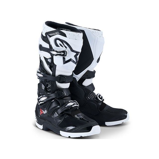アルパインスターズ TECH7 ブーツ エンデューロ（ブラック/ホワイト） サイズ 9（27.5cm） Alpinestars