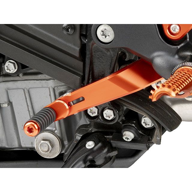 プーチ 990 DUKE 990 DUKE R アシャスタブルブレーキペダル（オレンジ） Puig