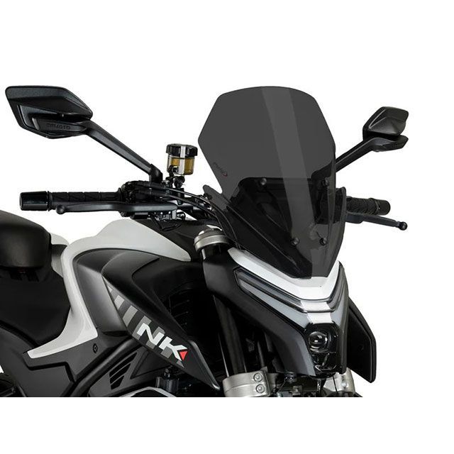 プーチ CFMOTO 450 NK ニュージェネレーションNKスクリーンSPORT（ダークスモーク） Puig