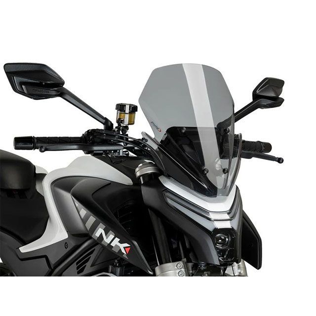 プーチ CFMOTO 450 NK ニュージェネレーションNKスクリーンSPORT（スモーク） Puig