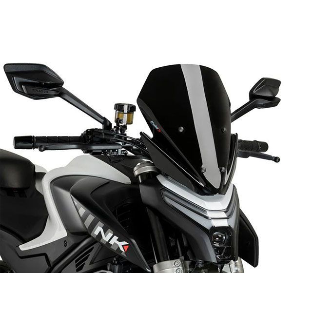 プーチ CFMOTO 450 NK ニュージェネレーションNKスクリーンSPORT（ブラック） Puig
