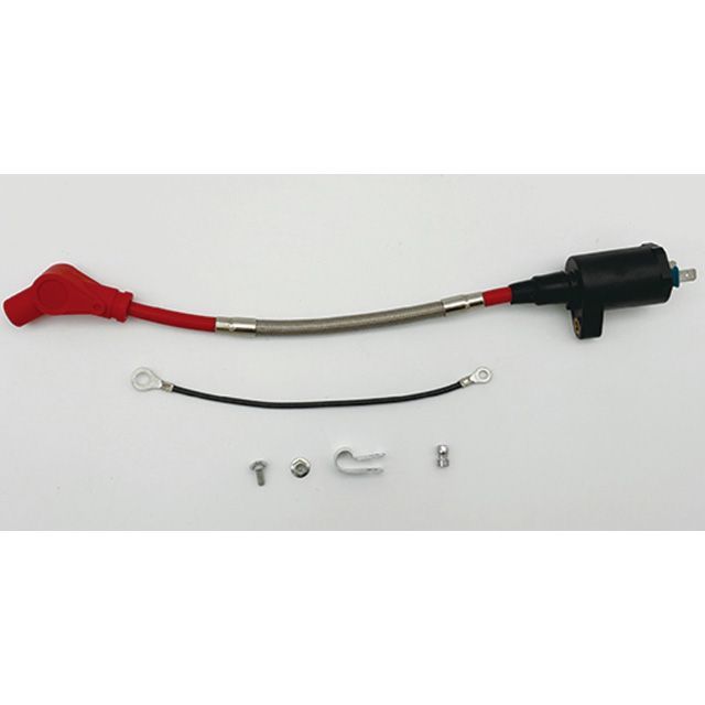 クリエイティブ・ファクトリー ポッシュ 12V Monkey 一ころIG捲線 スピードプロツインシリコンプラグコード ステンレスブレイデッドタ…