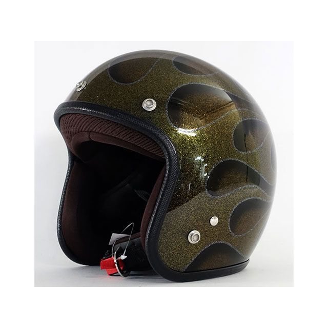 72ジャムジェット 【逸品もの】IP-4006S ブラックラメシリーズ（ゴールド） サイズ S 72JAM