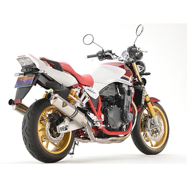 アールズギア CB1300SB CB1300SF ワイバンRフルエキゾースト ツイン Sタイプ マフラー（チタンポリッシュ） R’s GEAR_1
