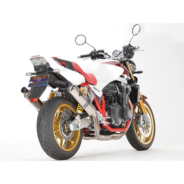 アールズギア CB1300SB CB1300SF ワイバンRフルエキゾースト ツイン UPタイプ マフラー（チタンポリッシュ） R’s GEAR_1