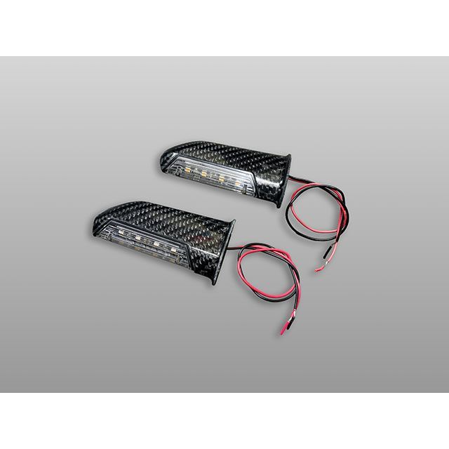 マジカルレーシング 汎用 汎用LEDカーボンウインカー（左右セット） Magical Racing