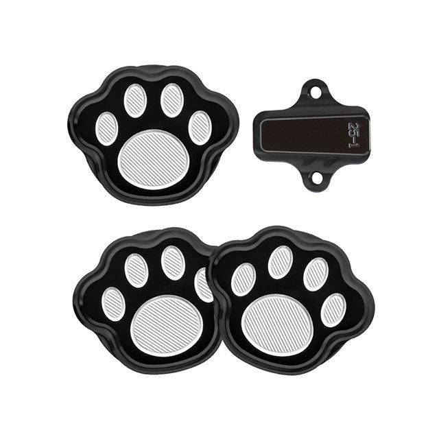 マッドマックス DAX125/ST125 Mr Quick製 ホンダ DAX125（ST125）用 アルミ製 クラッチペダルカバー＆ブレーキペダルカ…