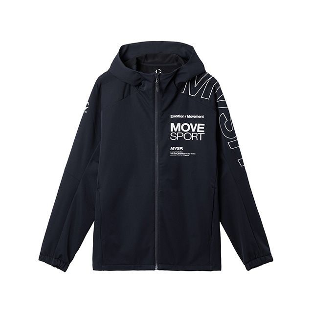 デサント ST5FJK22M 【ACTIVE SUITS】HEATNAVI ソフトシェル フーディー（ネイビー） サイズ M DESCENTE