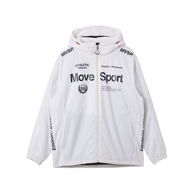 デサント ST5FWB32M 【ACTIVE SUITS】THERMO オーセンティック フーディー（ホワイト） サイズ O DESCENTE