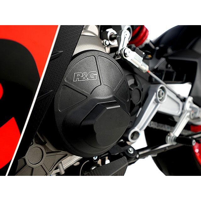 アールアンドジー RS 660/Tuono 660 ハイブリッドPROエンジンケースカバー（ブラック） R&G
