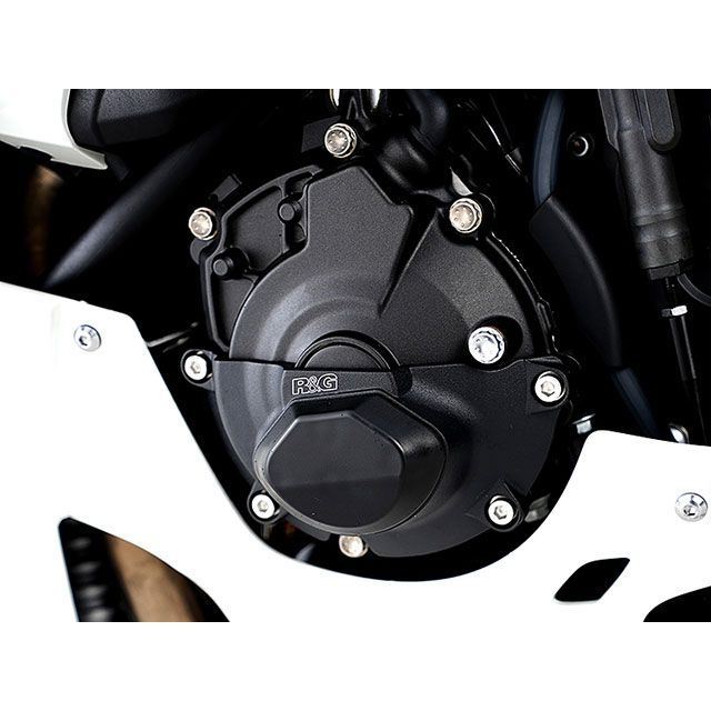 アールアンドジー YZF-R1/M ハイブリッドPROエンジンケースカバー（ブラック） R&amp;G