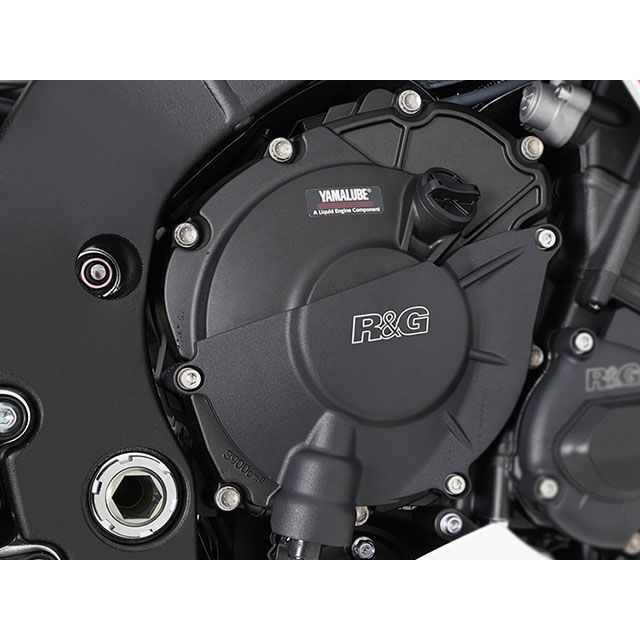 アールアンドジー YZF-R1/M ハイブリッドPROエンジンケースカバー（ブラック） R&amp;G