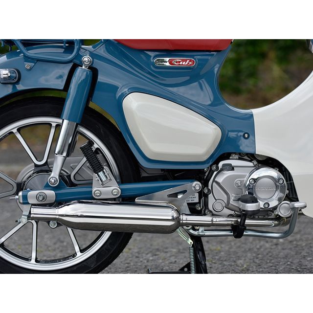 スーパーカブC125用 BEAMS キャブトンマフラー フルエキ 美品 ビームス スーパーカブC125 パワークラシック キャブトン フル