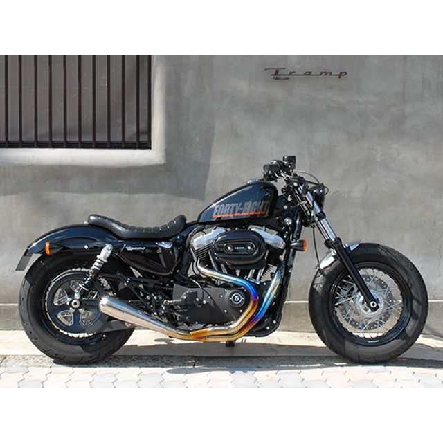 トランプ スポーツスター/ナローグライド HD Bow Style Turn Signal Bracket カラー Black 年式 98〜00年用…の通販は