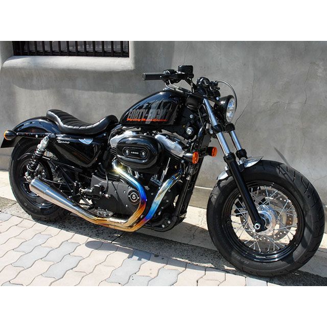 トランプ スポーツスター/ナローグライド HD Bow Style Turn Signal Bracket カラー Black 年式 98〜00年用…の通販は