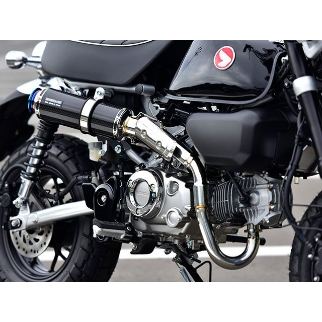 ビームス モンキー125 R-EVO TYPE C カーボン フルエキゾースト 政府