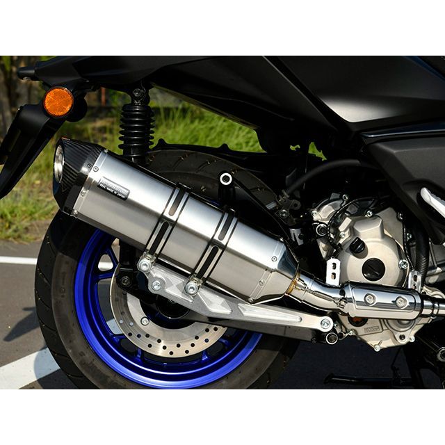 ビームス X-MAX250 GT-CORSA ステンレス フルエキゾースト 政府認証 BEAMS