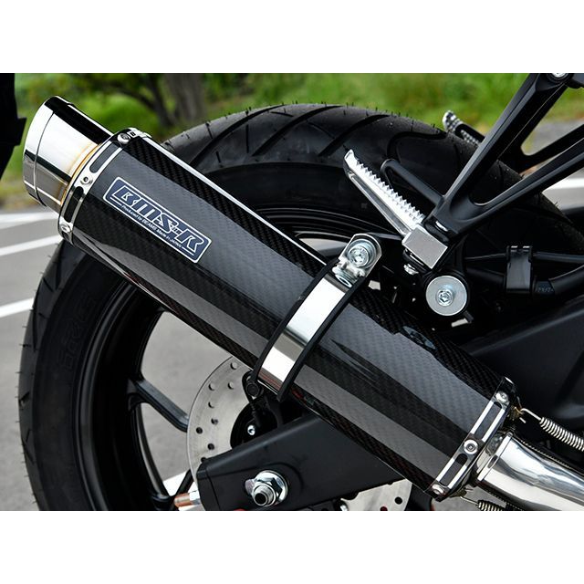 BMS MT-25 YZF R-25 R-EVO2 カーボン スリップオン 政府認証 BMS