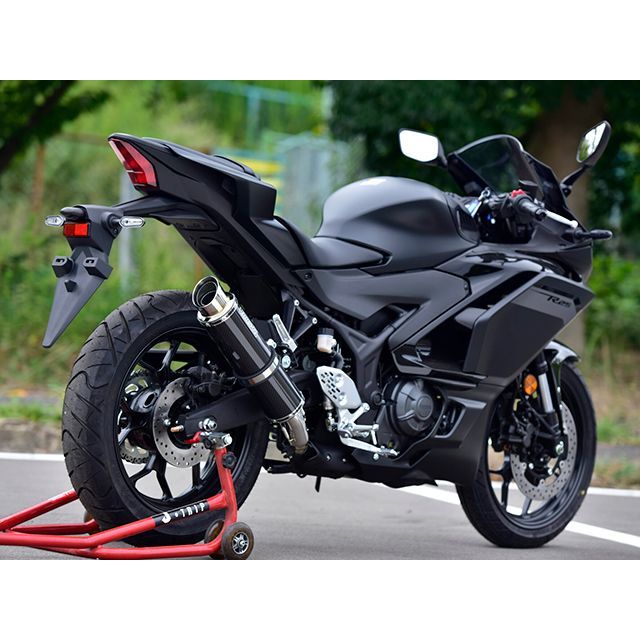 BMS MT-25 YZF R-25 R-EVO2 カーボン スリップオン 政府認証 BMS