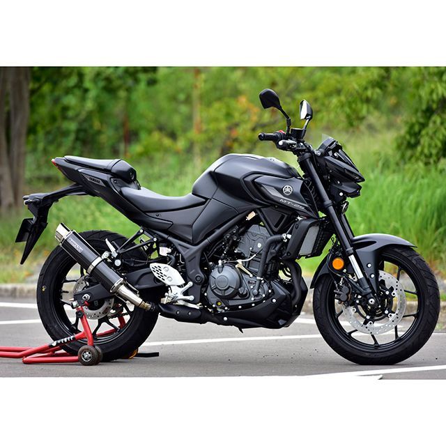 BMS MT-25 YZF R-25 R-EVO2 カーボン スリップオン 政府認証 BMS