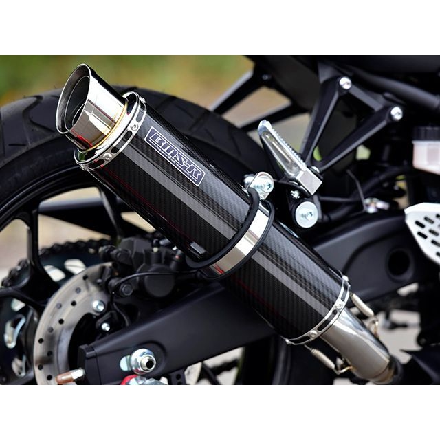 BMS MT-25 YZF R-25 R-EVO2 カーボン スリップオン 政府認証 BMS