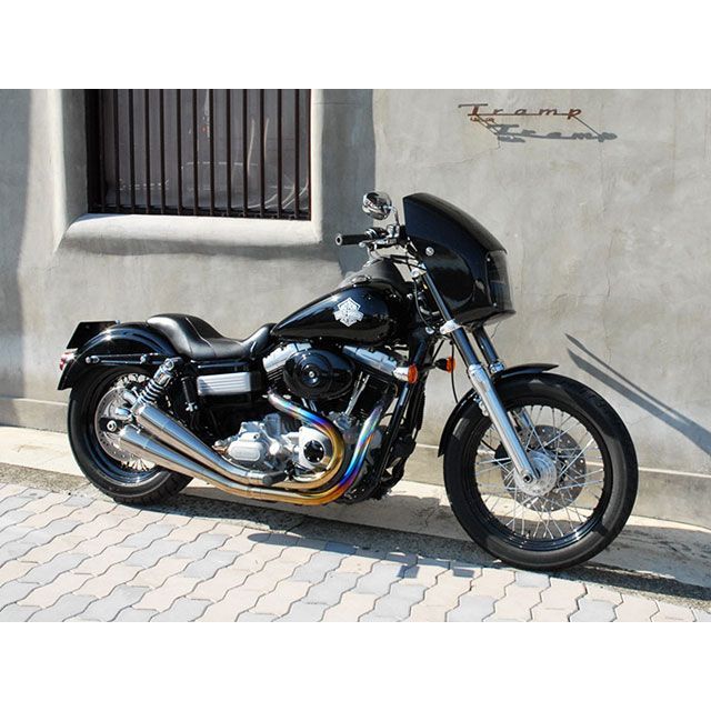 トランプ DYNA HDターンシグナルブラケット DYNA 98〜05年用 カラー Black Tramp Cycle バイクの通販は