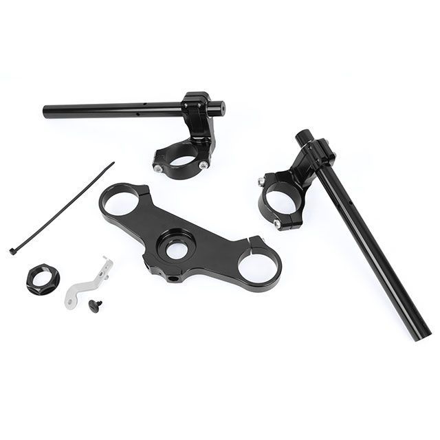 アクティブ XSR900GP セパハン＆トップブリッジセット（ブラック） ACTIVE
