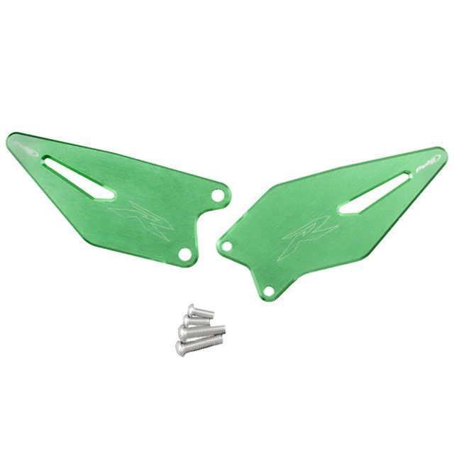 専用　7点 プーチ ZX-6R NINJA ヒールプレート（グリーン） Puig