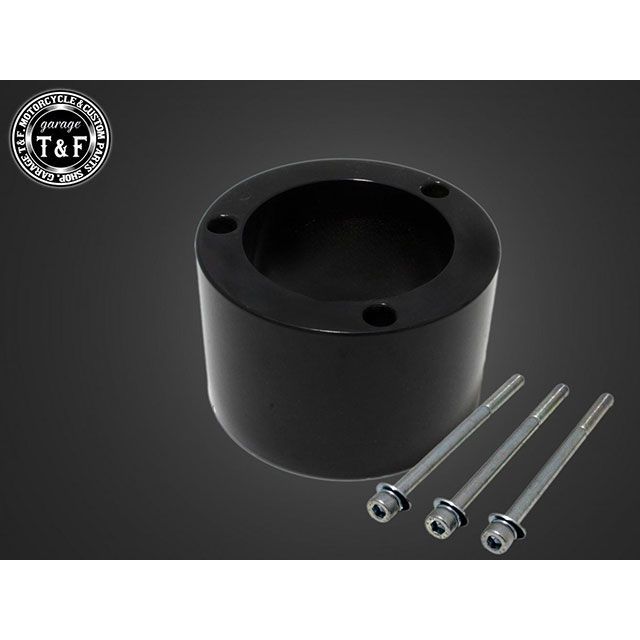 ガレージT&F レブル250 レブル250 ティアドロップダミーエアクリーナー用オフセットジョイント T&F