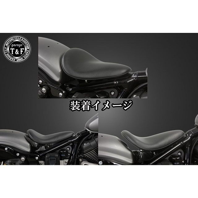 ガレージT&F BOLT BLソロシート＆リジットマウント用ステーSET タイプ ダイス/ブラック T&F_4